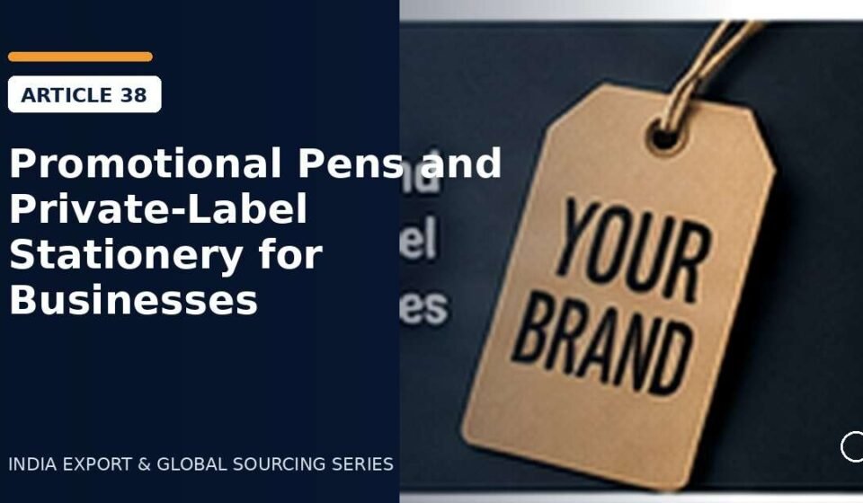 Promotional Pens and Private-Label Stationery for Businesses